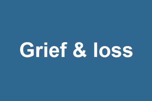 Books on grief and loss