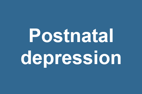 Books on postnatal depression