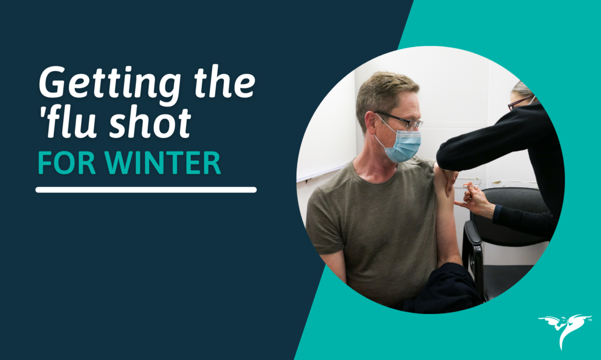 Getting the flu shot for winter