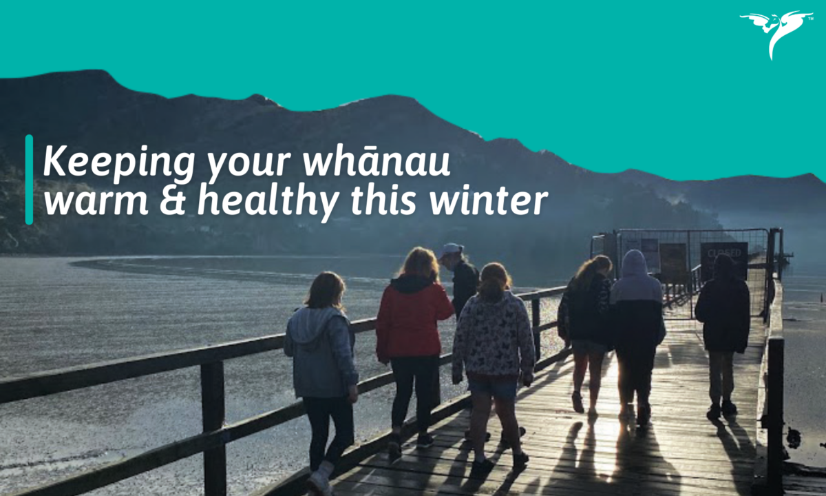 Tips for keeping your whānau warm and healthy this winter