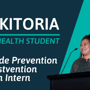 Ara health student, Wikitoria, joins Suicide Prevention & Postvention Team