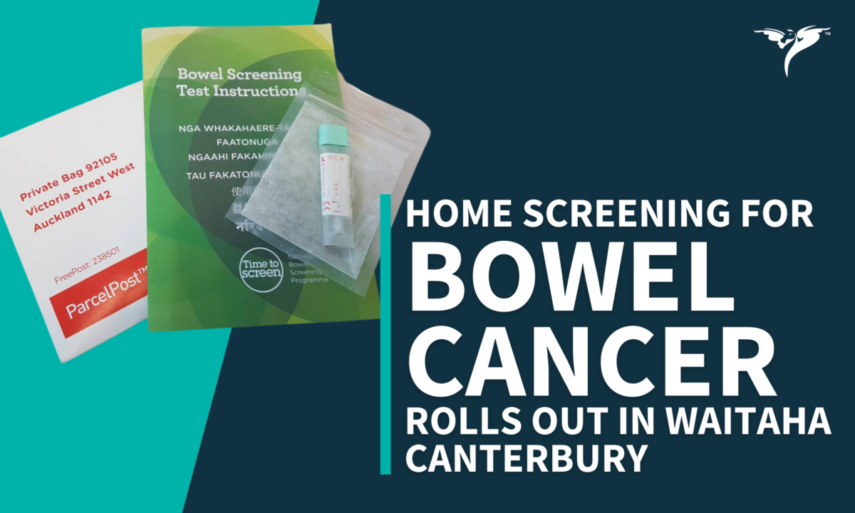 Home screening for bowel cancer rolls out in Waitaha Canterbury