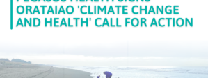 Pegasus Health signs OraTaiao ‘Climate Change and Health’ Call For Action